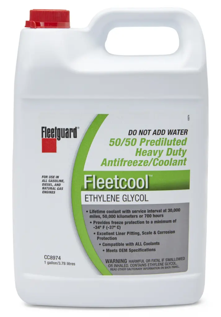 CC8974 FLEETCOOL EG PREMIX 50/50 GALON UN