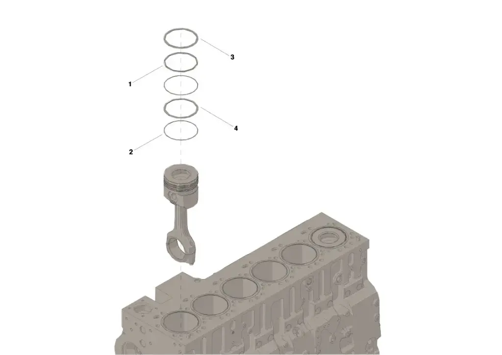 5624967 KIT DE ANILLOS DE PISTÓN