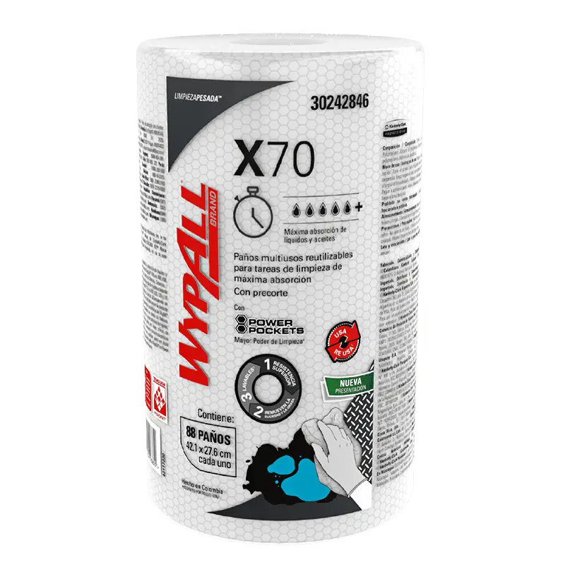WYPALL X70 REG. POWER POCKET 1X88 (UND) 30242846