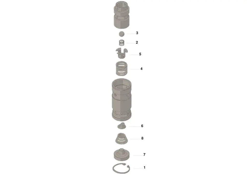 3804700 Kit de reparación de taqués de paso STC