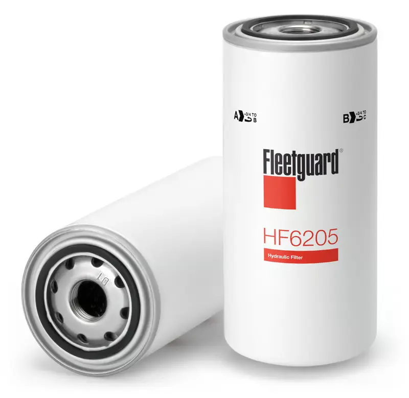 HF6205 Filtro hidráulico de tipo enroscable (spin-on) con medio filtrante de celulosa